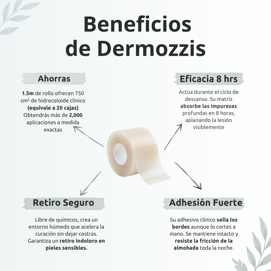 Dermozzis Apósito Corrector Hidrocoloide.